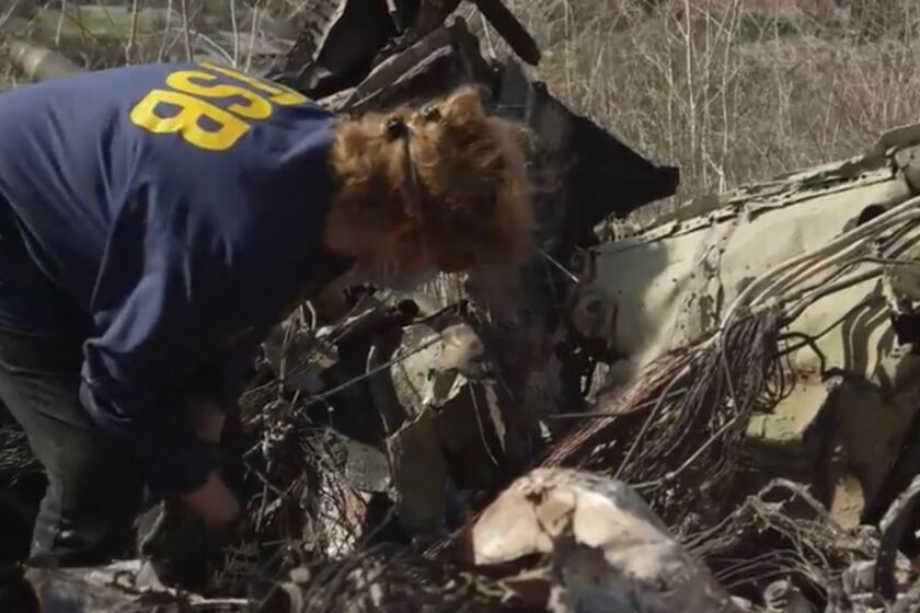 NTSB video of Kobe Bryant crash site