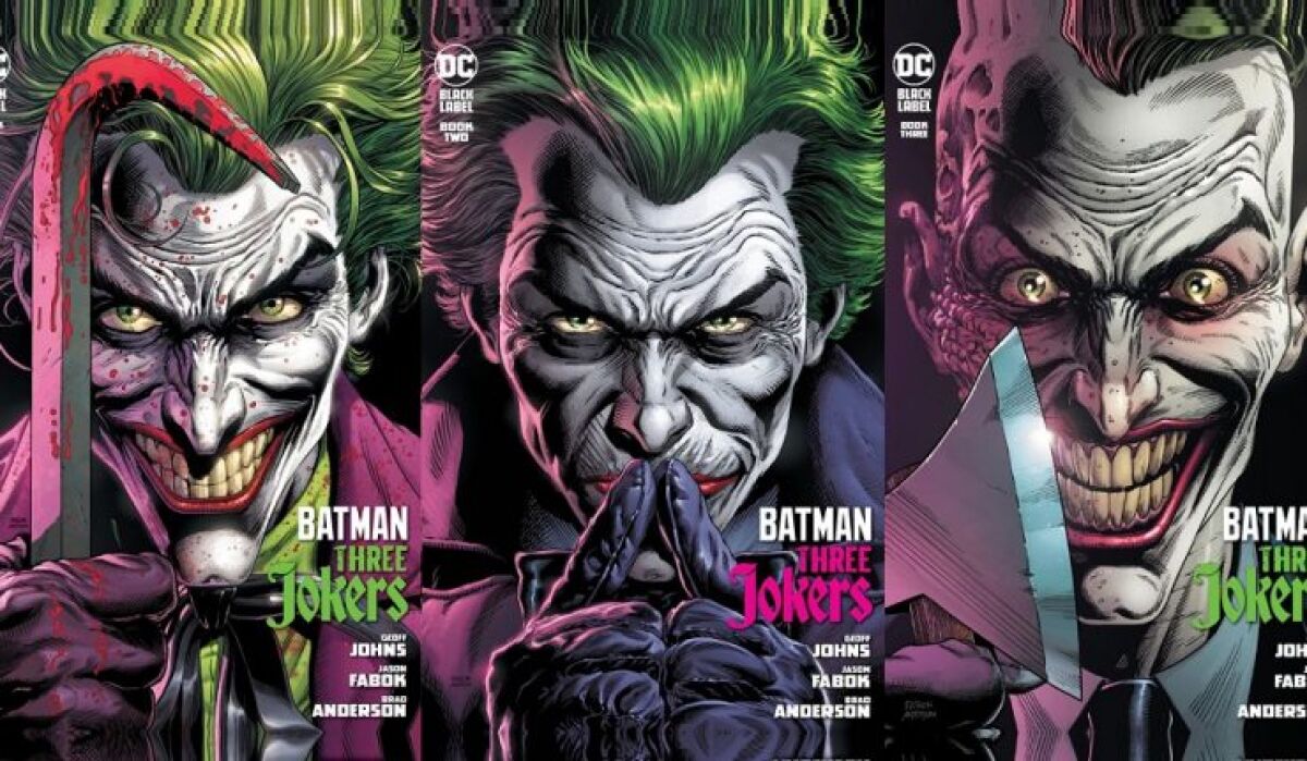 Batman: Three Jokers presentará tres versiones del Guasón que ya tienen  identidades - Los Angeles Times