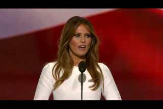 Similarities surface between Melania Trump's and Michelle Obama's convention speeches