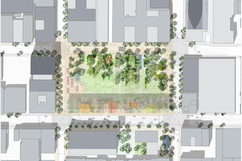 French landscape firm Agence Ter has won a design competition to remake Pershing Square in downtown Los Angeles.
