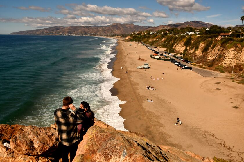 Point Dume State Preserve is part of Point Dume State Beach in Malibu.