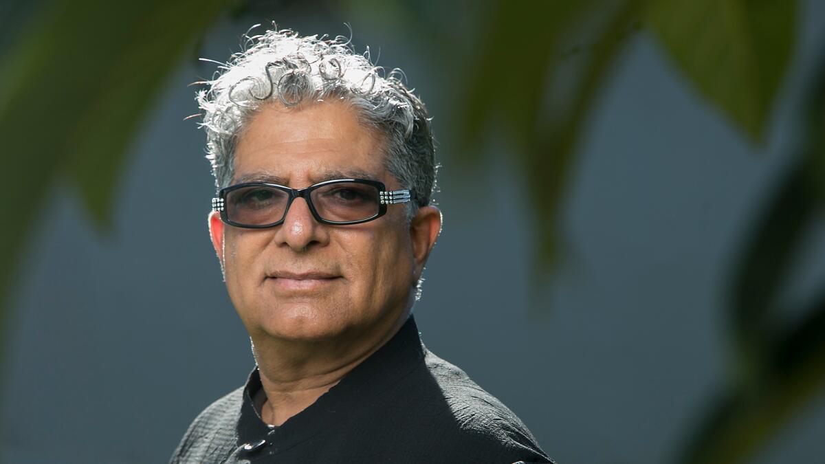 Deepak Chopra, a meditation specialist for 35 years, says the treatment can embrace a new age: "Technology exists that can accelerate these practices."