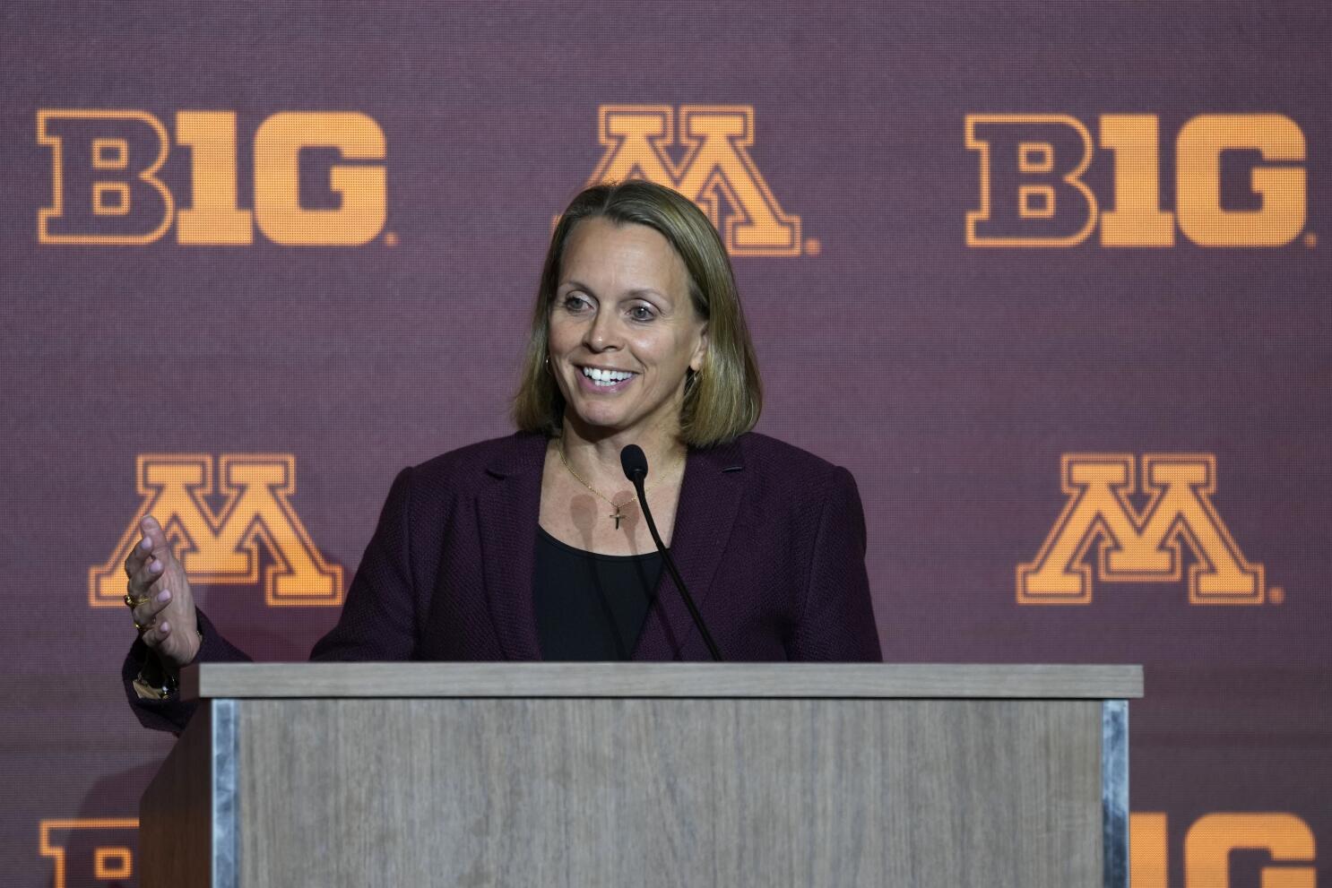 The Big Ten's first female football coach gives Michigan Wolverines a fresh  perspective 