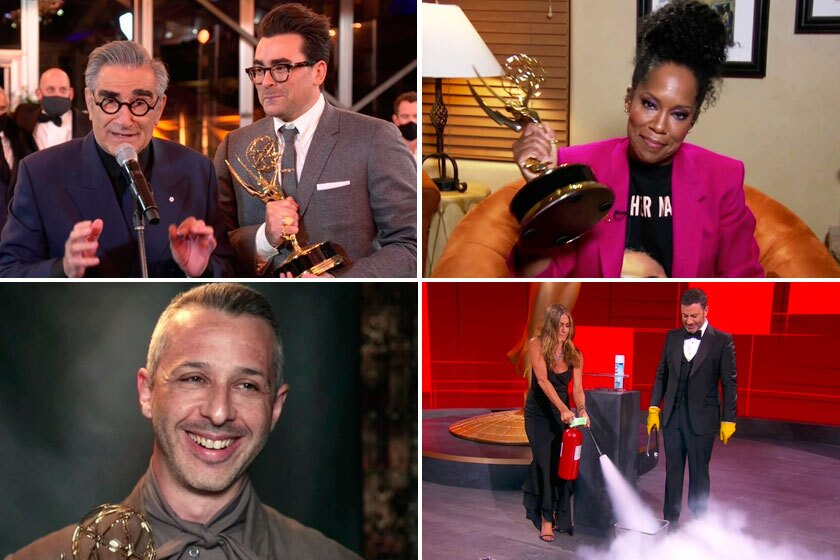 Emmy winners during Sunday's show.