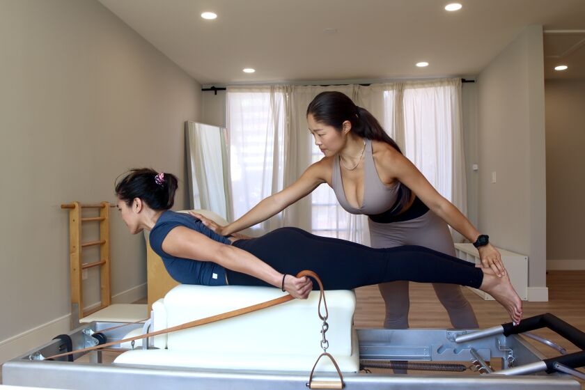 Christie Wang recently opened Ascend Pilates in Pacific Beach at 841 Turquoise Street.