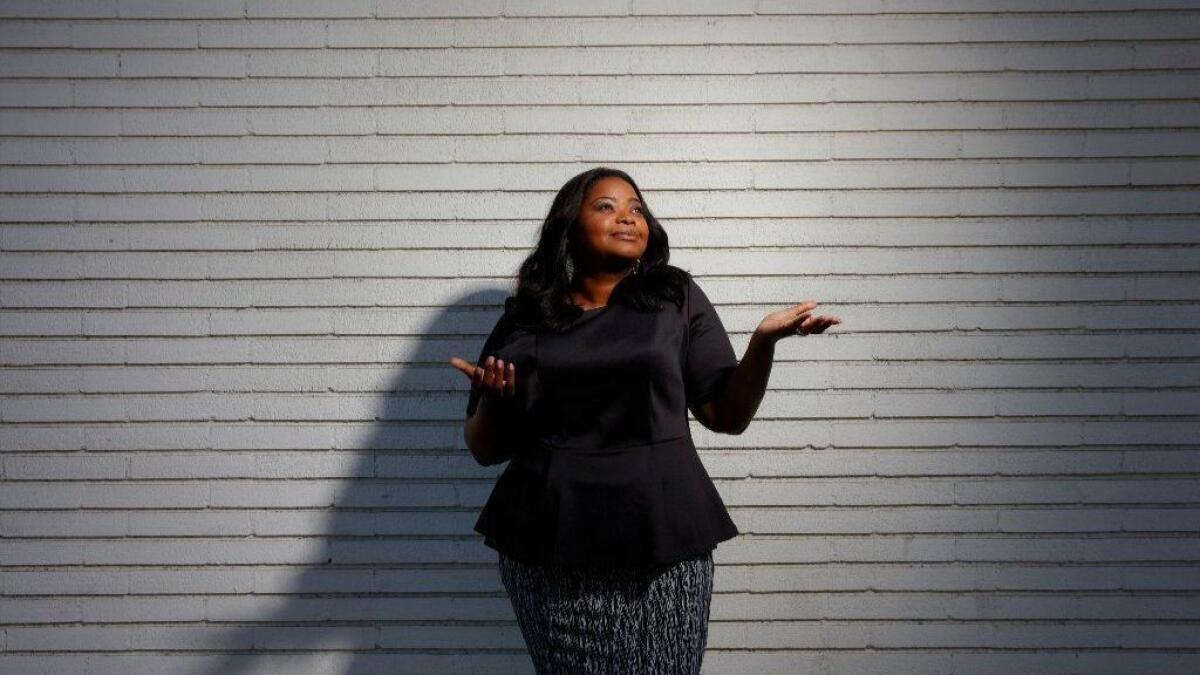 Academy Award-winning actress Octavia Spencer is pulling double duty in November as a star in the heartwarming comedy "Instant Family" and a producer of the awards buzz drama "Green Book."