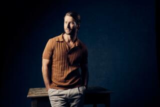 Toronto, ON, CAN - September 11: Glen Powell, with the film, "Devotion" photographed in the Los Angeles Times photo studio at RBC House, during the Toronto International Film Festival, in Toronto, ON, CAN, Sunday, Sept. 11, 2022. (Kent Nishimura / Los Angeles Times)