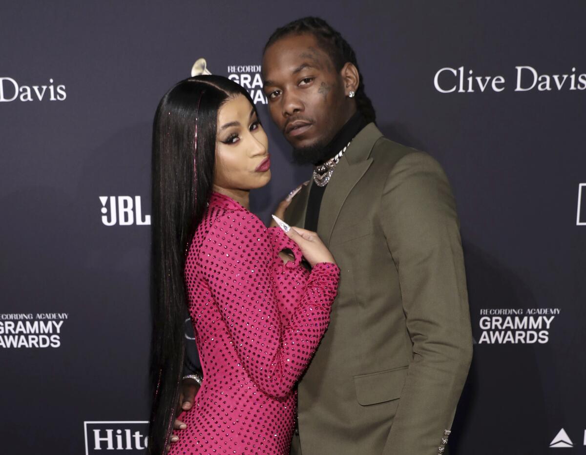Cardi B and Offset split after months of cheating rumors - Los Angeles Times