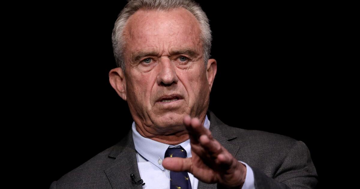 Column: Measles is again on the march across the world, thanks to anti-vaxxers such as RFK Jr.