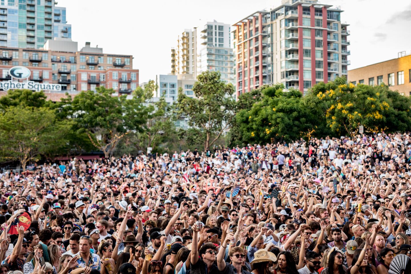 Some San Diegans celebrated their independence at Petco Park for the sold out Black Book in the Park with headliner Chris Lake on Sunday, July 4, 2021.