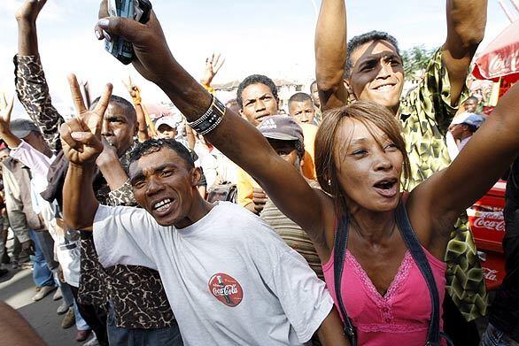 Political unrest in Madagascar