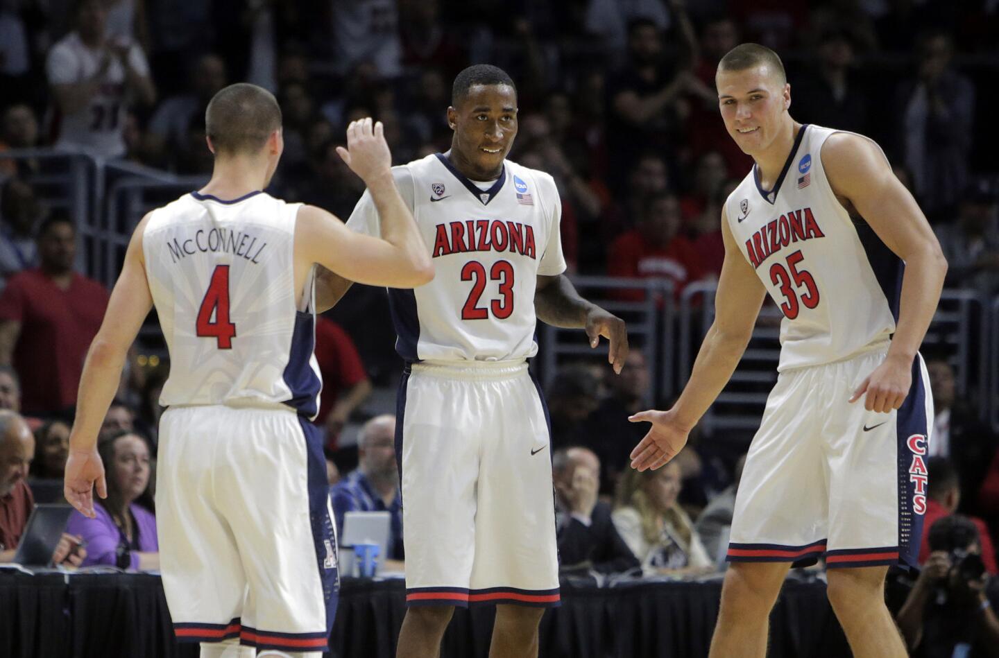 T.J. McConnell, Rondae Hollis-Jefferson, Kaleb Tarczewski