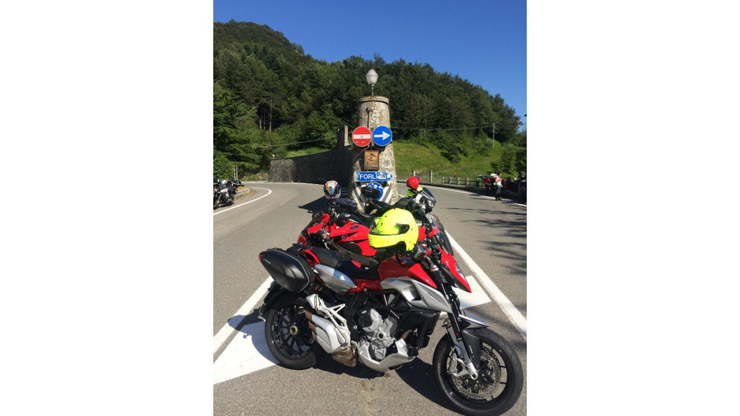 Italy on motorcycle