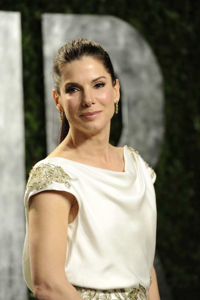 Actress Sandra Bullock, who won an Oscar in 2010 for "The Blind Side."