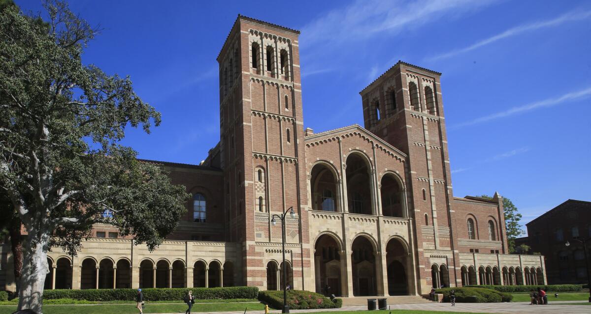 Photo of Royce Hall on the campus of UCLA, which is one of 76 colleges and universities now under federal investigation for possible violations of the Title IX equal education law.
