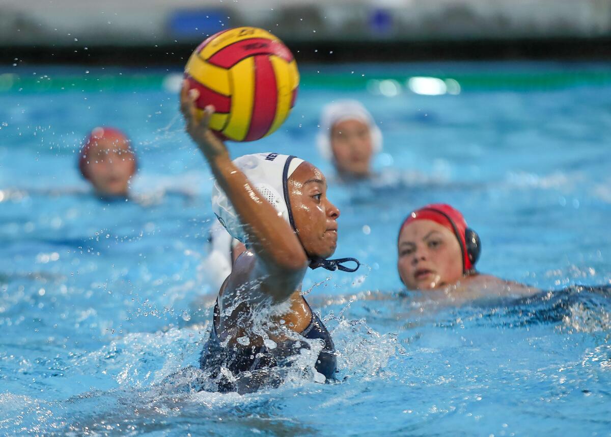 Newport Harbor girls' water polo upset bid falls just short against Orange  Lutheran - Los Angeles Times