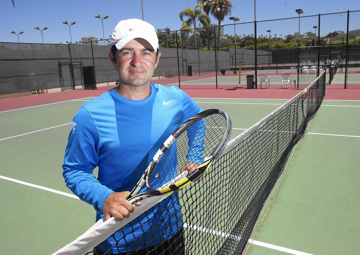 The Tennis Club owner Sean Abdali has nearly 120 high-performance players in his Grand Slam program.