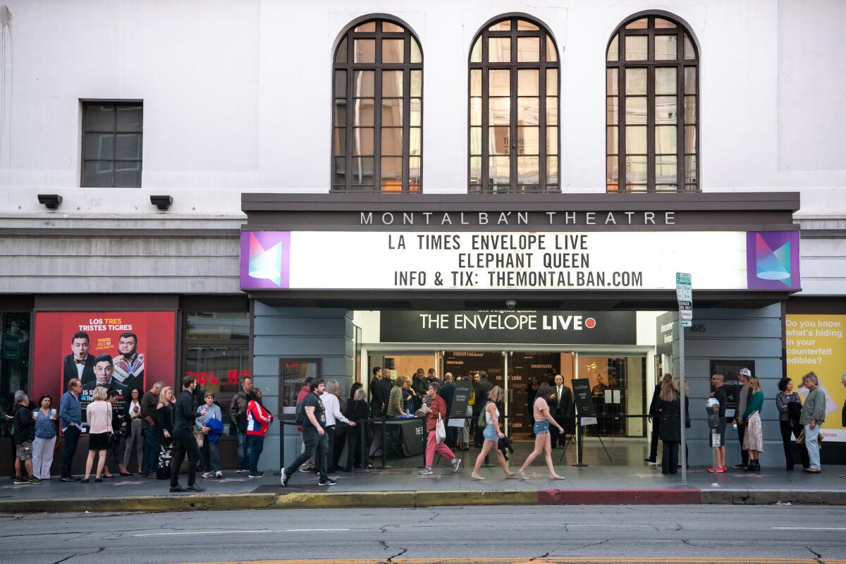   Los Angeles Times Envelope Live screening of “The Elephant Queen"