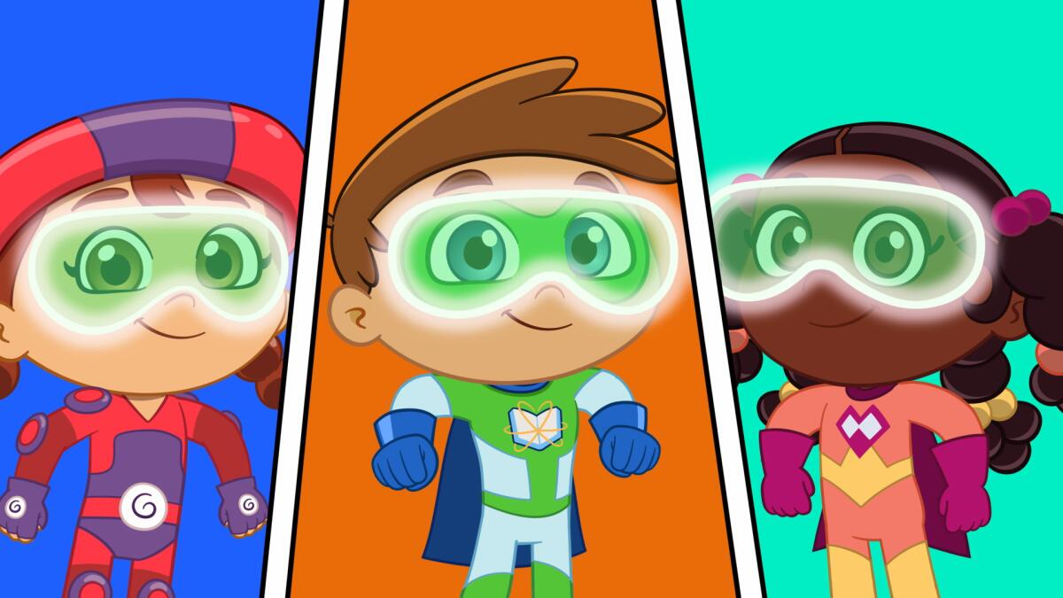 Wonder Red, Super Why and Power Paige ready to read
