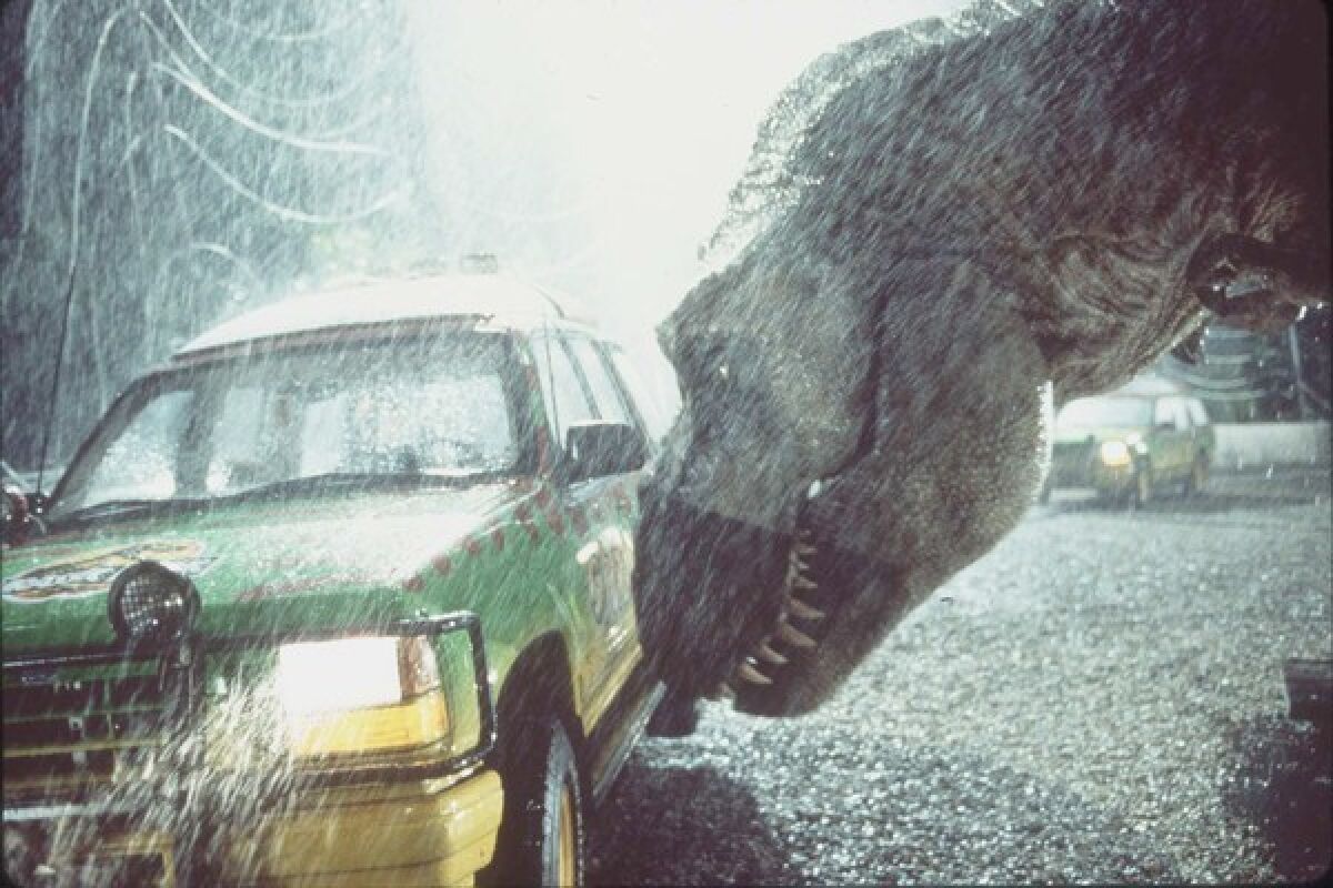 A still from 1993's "Jurassic Park"  