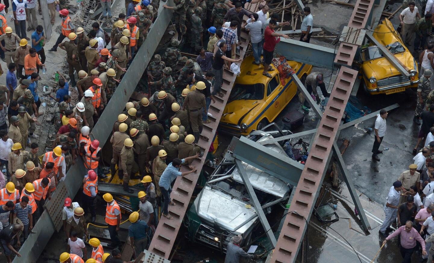 Kolkata overpass collapse
