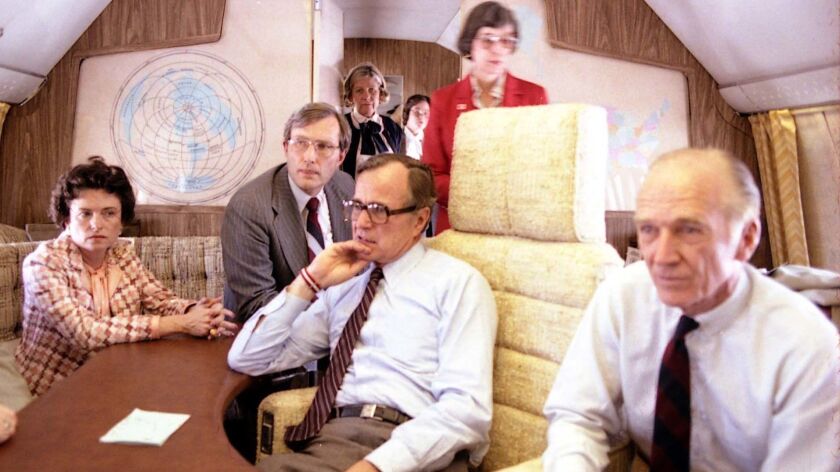 At 30 000 Feet George H W Bush Confronted The Most Difficult