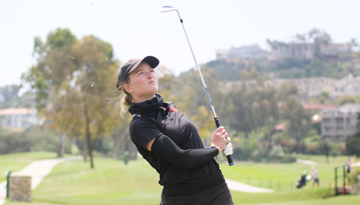 No. 2 scorer for the Falcons was 2019 individual champion Libby Fleming.