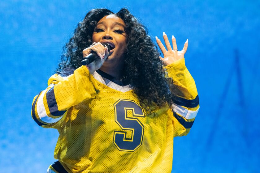 SZA performs Feb. 27 at Capital One Arena in Washington, D.C. during her SOS Tour.