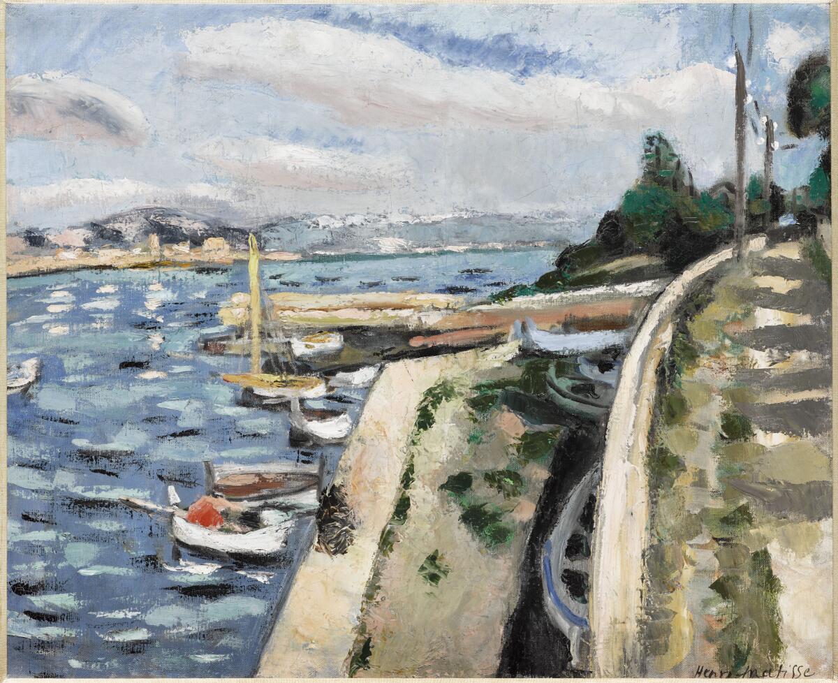 Vista de Antibes, de Henri Matisse 1925.