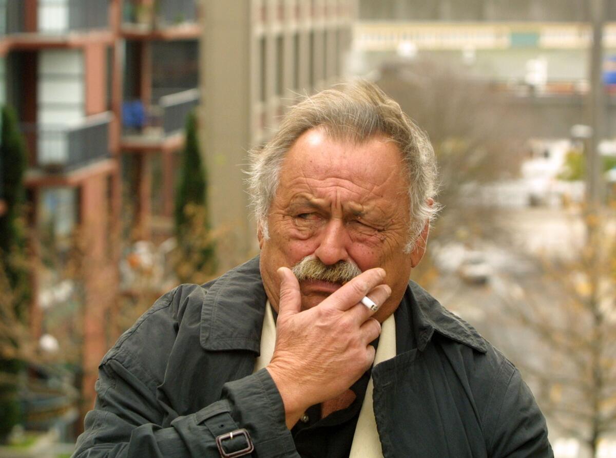 Jim Harrison, author of "Legends of the Fall," is seen here in 2002. He died March 26 at age 78.