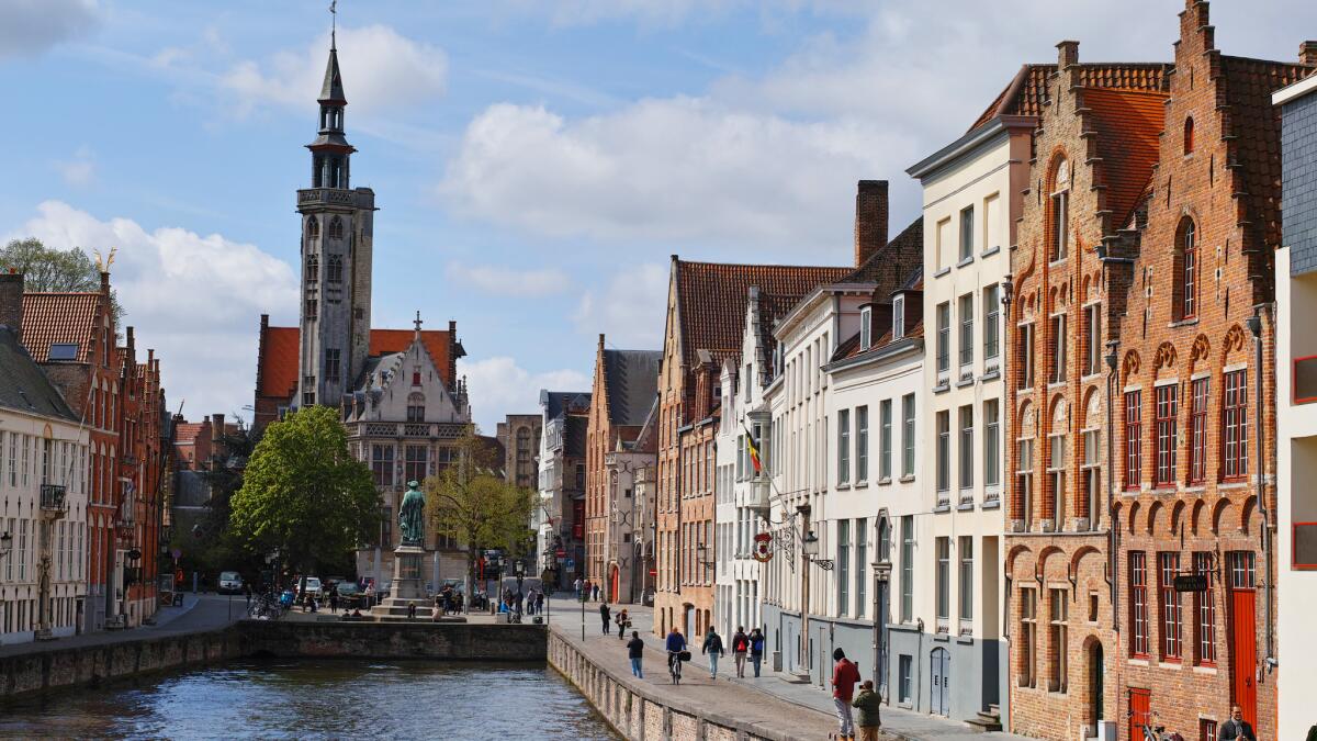 The quaint charms of a far-off area, such as Spiiegelrei in Bruges, Belgium, can be restorative.