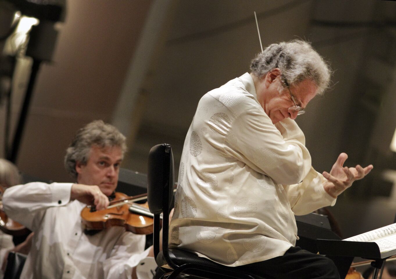 Arts and culture in pictures by The Times | Itzhak Perlman at the Hollywood Bowl
