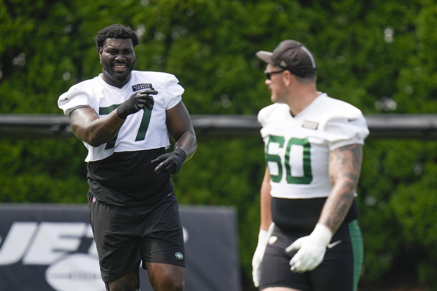 Jets offensive tackle Mekhi Becton is set to play for the first time in  nearly 2 years - The San Diego Union-Tribune