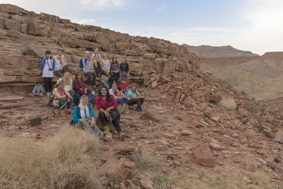 Hiking on the Sinai Trail 