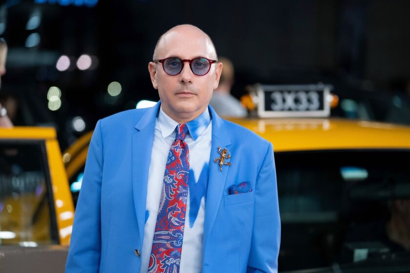 In this undated photo provided by HBO, actor Willie Garson appears as Stanford Blatch in "And Just Like That." Garson, who played Stanford Blatch, on TV's “Sex and the City" and its movie sequels, has died, his son announced Tuesday, Sept. 21, 2021. He was 57. (HBO via AP)