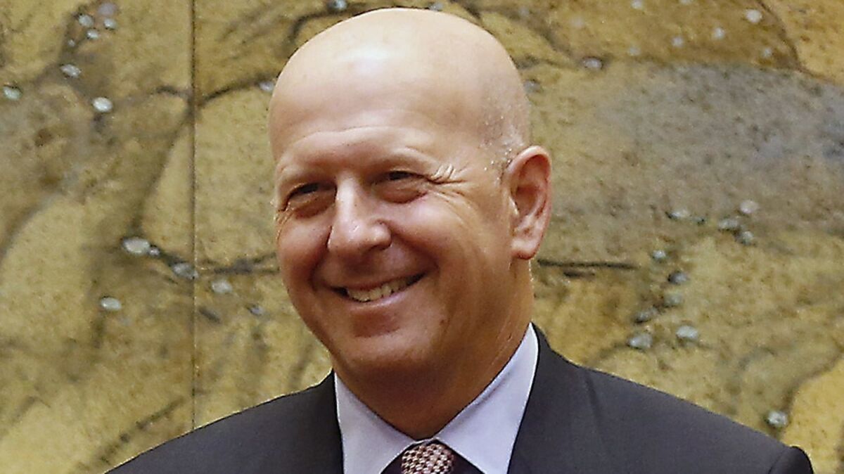 David Solomon joined Goldman Sachs as a partner shortly after the firm went public in 1999 and has since climbed the ranks through its investment banking division.