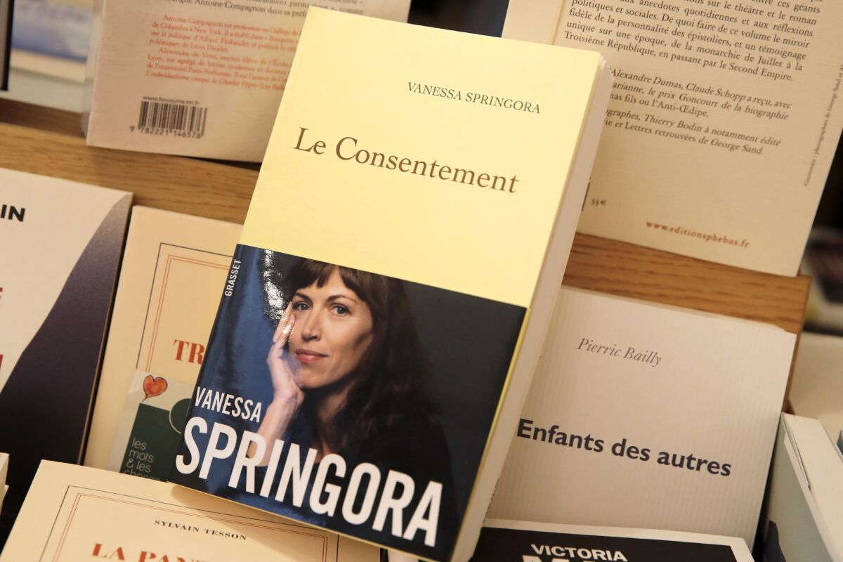 Book's allegations against French writer 