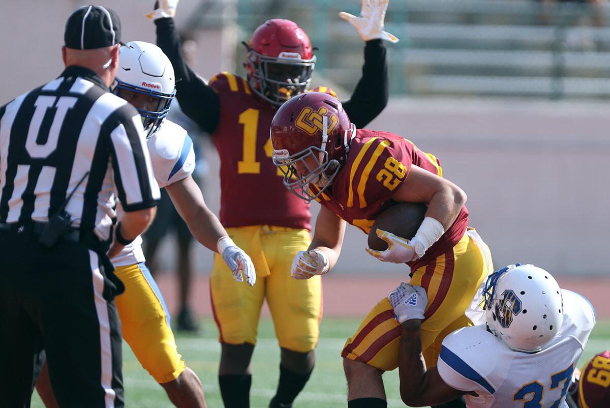 Photo Gallery: Glendale College football finishes strong against L.A. Southwest College