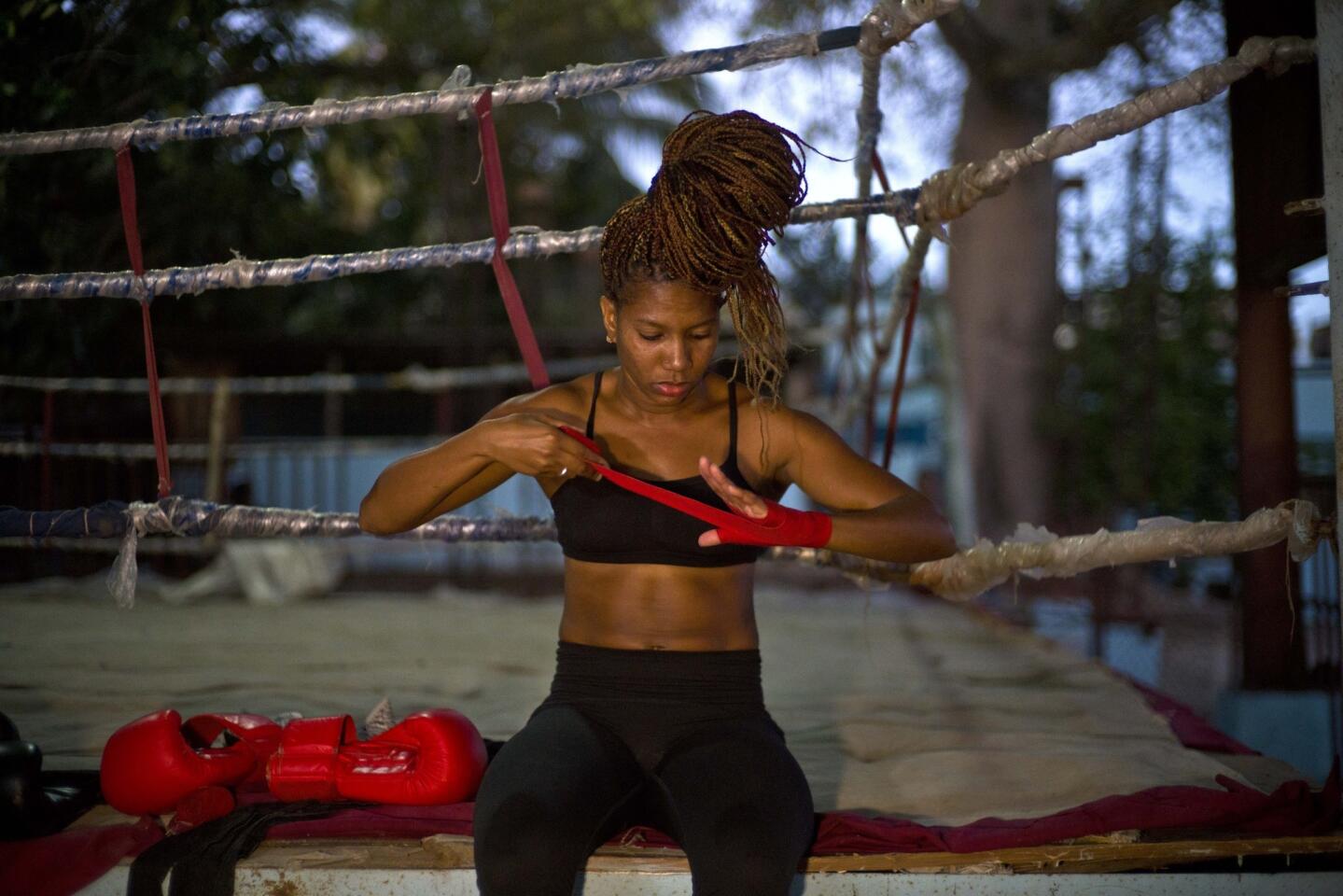 La lucha de mujeres boxeadoras en Cuba