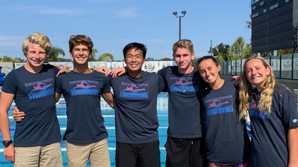 The Channel Chasers (from left): Drew Schmidt, Mason Morris, Kyle Wong, Robbie Andrews, Taylor Lyon and Revere Schmidt.