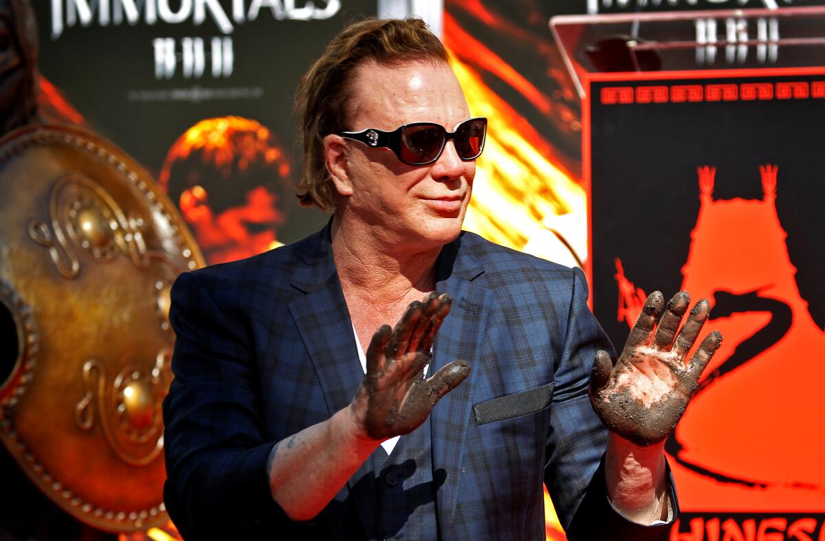Mickey Rourke faces eviction from L.A. home over $60K in unpaid rent ...