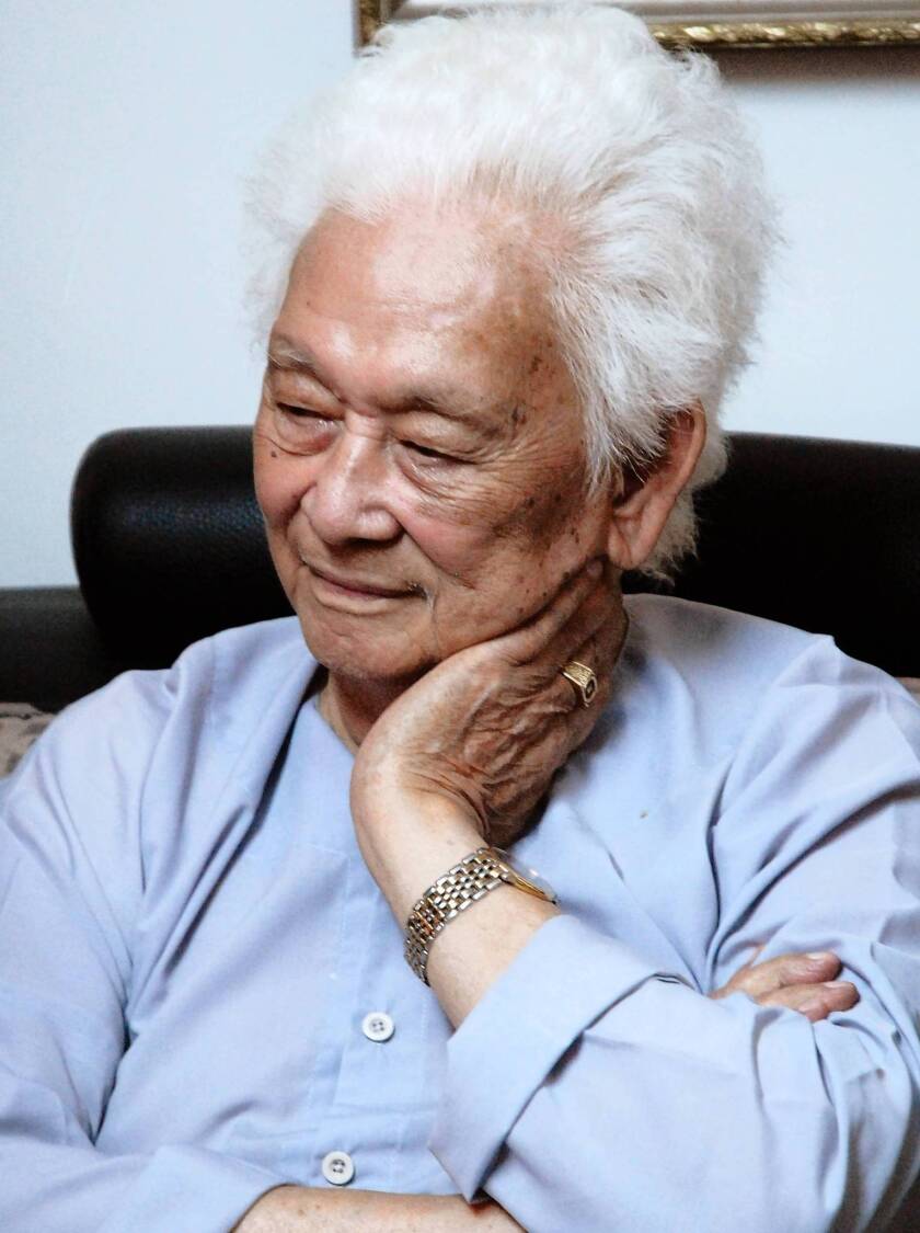 Pham Duy, shown in 2006, was considered the most famous composer of popular Vietnamese songs. He lived in California for decades before returning to Vietnam, where he died Sunday at age 91.