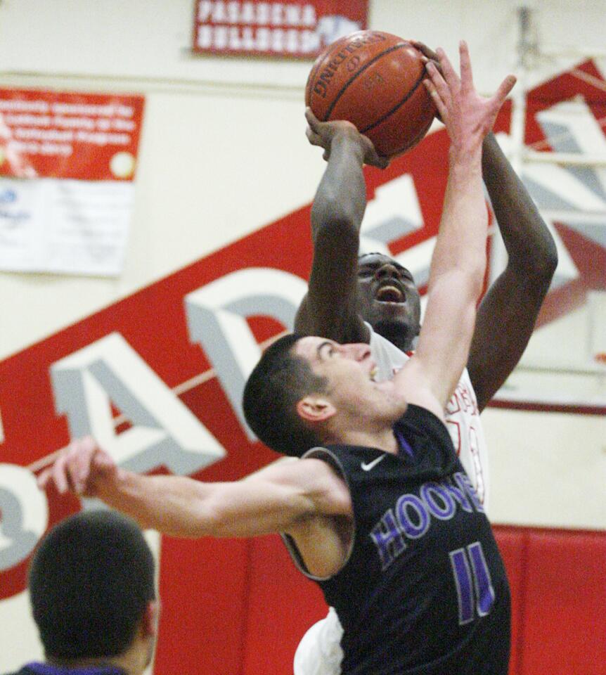 Photo Gallery: Pasadena v. Hoover Pacific League boys basketball