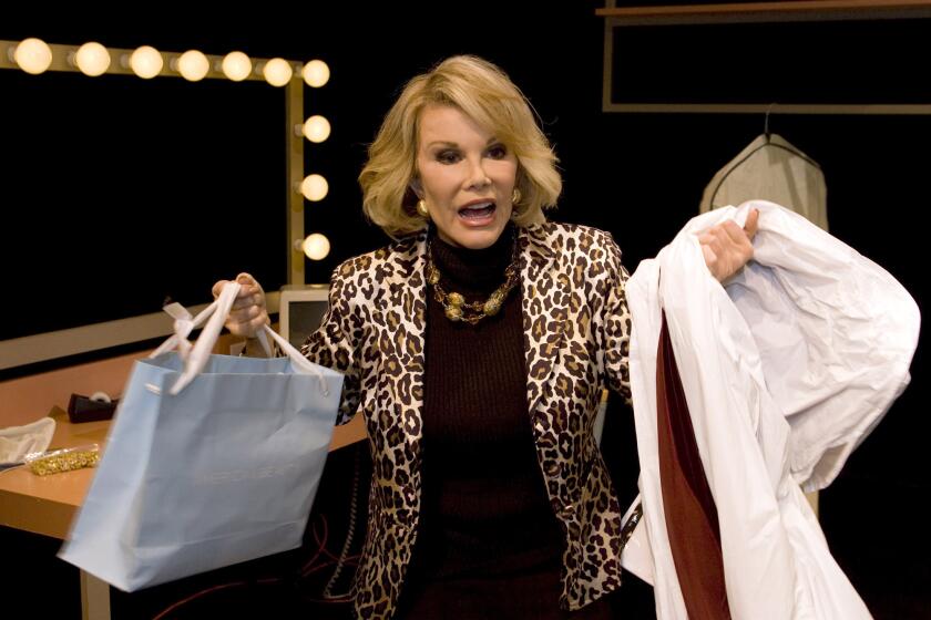 Joan Rivers at the Magic Theatre Company in San Francisco in 2007.