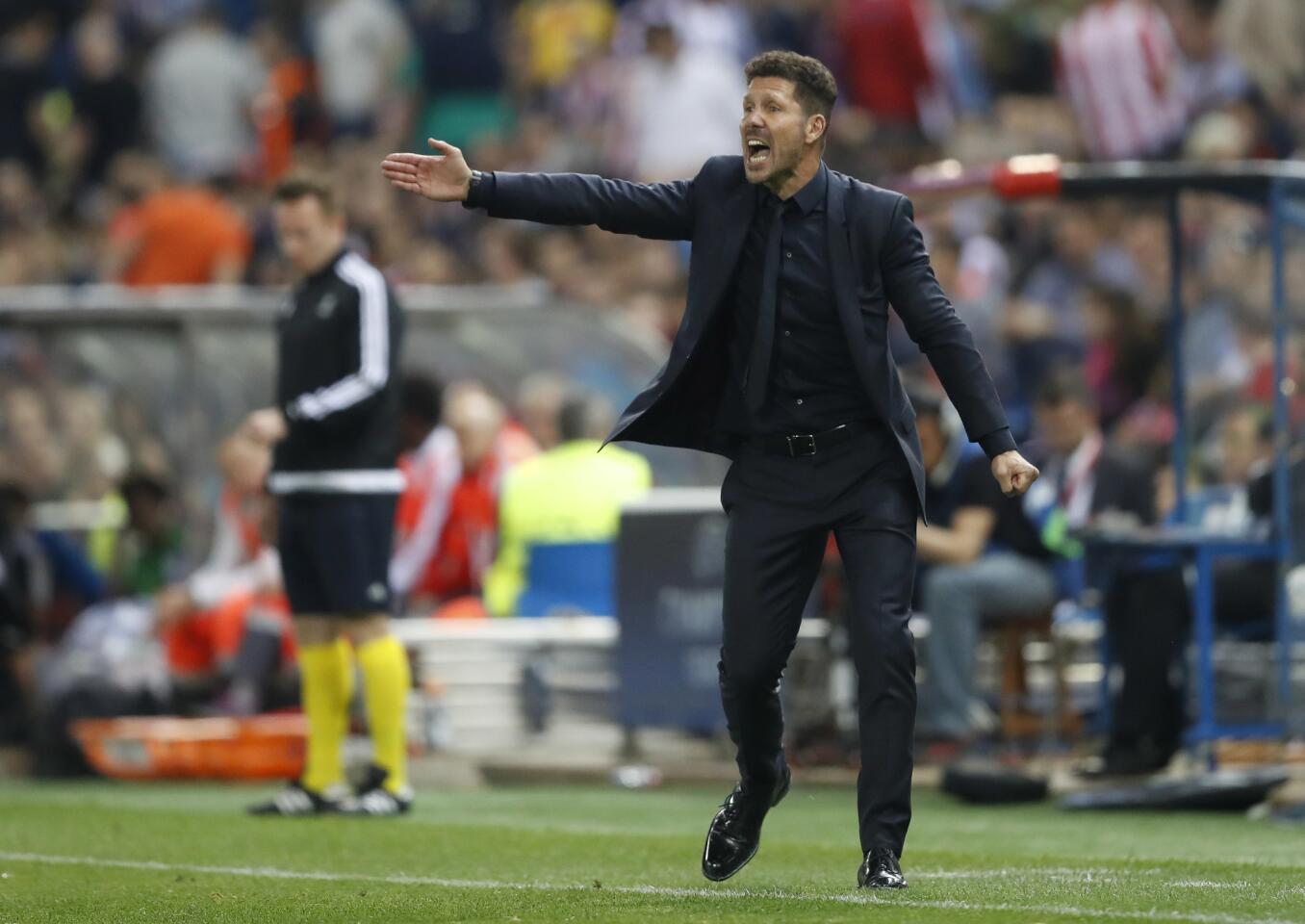 Atletico Madrid coach Diego Simeone