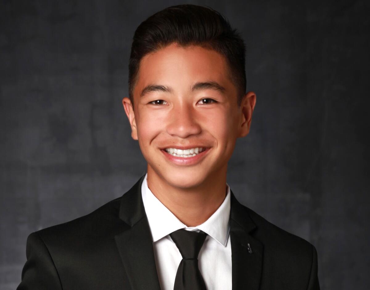 Former UC Irvine student Noah Domingo