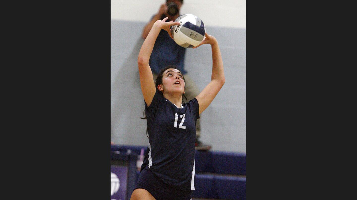 Photo Gallery: Flintridge Prep vs. Pasadena Poly in Prep League girls' volleyball