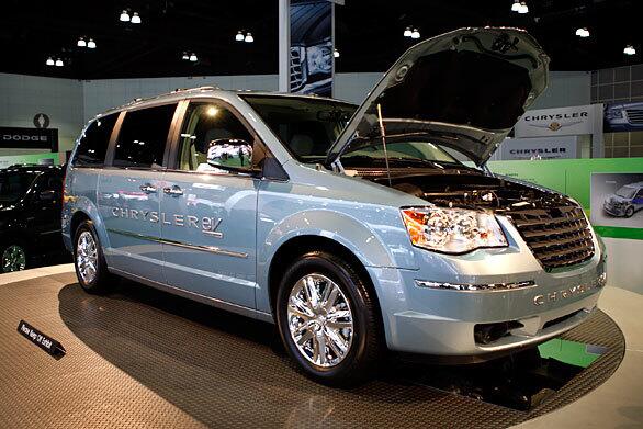 L.A. Auto Show: Chrysler minivan