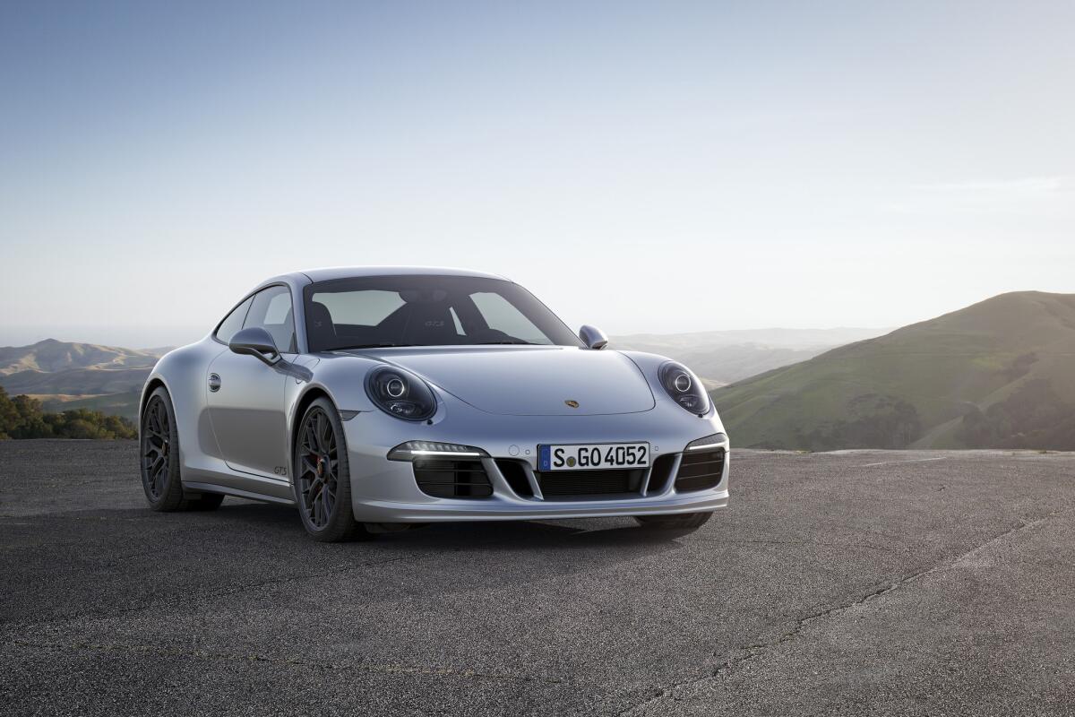 The Carrera 4 GTS will come with all-wheel-drive and starts at $121,895 for the coupe and $133,795 for the convertible.