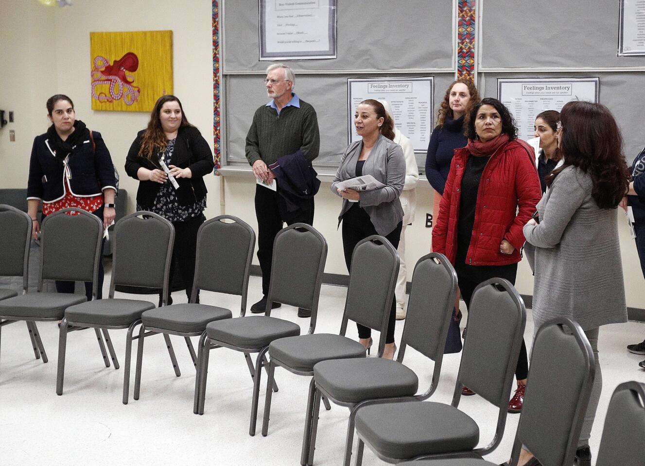 Photo Gallery: Dedication of Olivia Macaulay Restorative Practices Room at Glendale High School